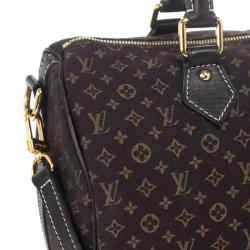 Pre Owned Louis Vuitton Monogram Idylle Short Bandouliere Speedy 30 Bag 