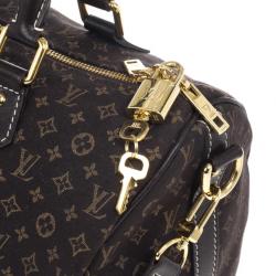 Pre Owned Louis Vuitton Monogram Idylle Short Bandouliere Speedy 30 Bag 