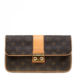 Sofia coppola clutch bag Louis Vuitton Grey in Suede - 37966019
