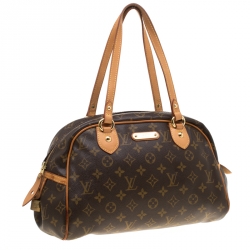 Pre Owned Louis Vuitton Monogram Canvas Montorgueil PM Bag