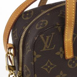 Pre Owned Louis Vuitton Monogram Canvas Spontini Bag