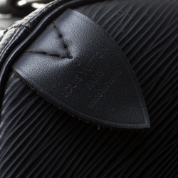 Pre Owned Louis Vuitton Black Epi Leather Speedy 30