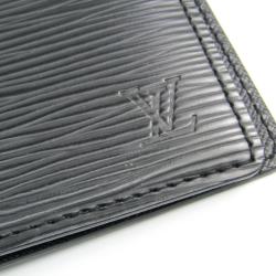 Pre Owned Louis Vuitton Noir Epi Leather Small Ring Agenda Cover