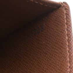 Louis Vuitton Brown Monogram Canvas Joey Wallet