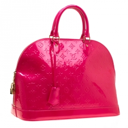 مملوكة مسبقًا حقيبة لوي فيتون ألما فيرنيه مونوغرامي خضراء GM