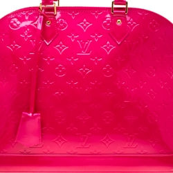 مملوكة مسبقًا حقيبة لوي فيتون ألما فيرنيه مونوغرامي خضراء GM