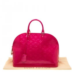 مملوكة مسبقًا حقيبة لوي فيتون ألما فيرنيه مونوغرامي خضراء GM