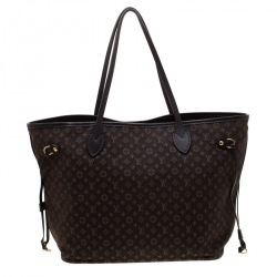 Louis Vuitton Fusain Monogram Idylle Neverfull MM Bag