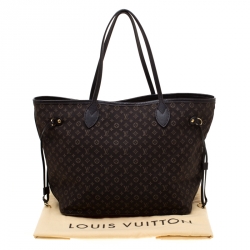 Louis Vuitton Fusain Monogram Idylle Neverfull MM Bag
