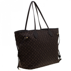 Louis Vuitton Fusain Monogram Idylle Neverfull MM Bag