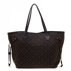 Louis Vuitton Fusain Monogram Idylle Neverfull MM Bag