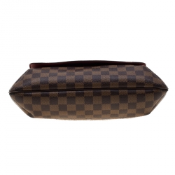 Pre Owned Louis Vuitton Damier Ebene Canvas Musette Messenger Bag
