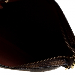 Pre Owned Louis Vuitton Damier Ebene Canvas Trousse Pochette Bag