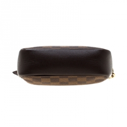 Pre Owned Louis Vuitton Damier Ebene Canvas Trousse Pochette Bag