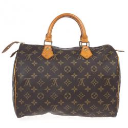 Pre Owned Louis Vuitton Monogram Speedy 30
