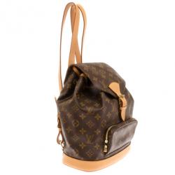 Pre Owned Louis Vuitton Monogram Canvas Montsouris MM Backpack Bag