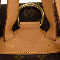 Pre Owned Louis Vuitton Monogram Canvas Montsouris MM Backpack Bag