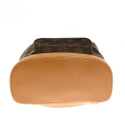 Pre Owned Louis Vuitton Monogram Canvas Montsouris MM Backpack Bag