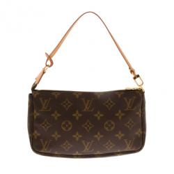 Pre Owned Louis Vuitton Monogram Canvas Pochette Accessoires