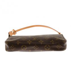 Pre Owned Louis Vuitton Monogram Canvas Pochette Accessoires