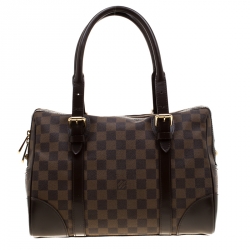 Pre Owned Louis Vuitton Damier Ebene Canvas Berkeley Bag