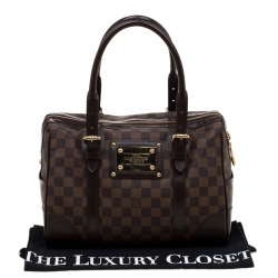 Pre Owned Louis Vuitton Damier Ebene Canvas Berkeley Bag