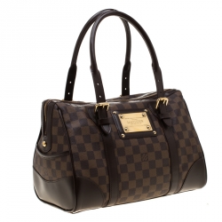 Pre Owned Louis Vuitton Damier Ebene Canvas Berkeley Bag