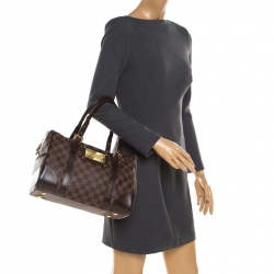 Pre Owned Louis Vuitton Damier Ebene Canvas Berkeley Bag