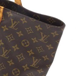 Pre Owned Louis Vuitton Monogram Canvas Sac Shopping Tote Bag
