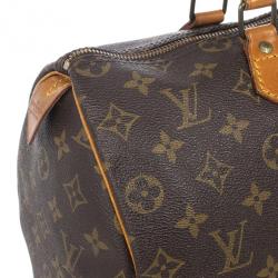 Pre Owned Louis Vuitton Monogram Speedy 35