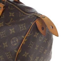 Pre Owned Louis Vuitton Monogram Speedy 35