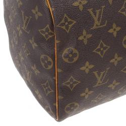 Pre Owned Louis Vuitton Monogram Speedy 35