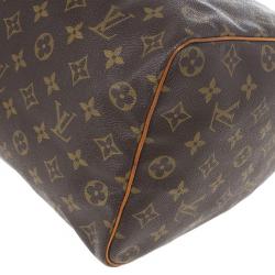 Pre Owned Louis Vuitton Monogram Speedy 35
