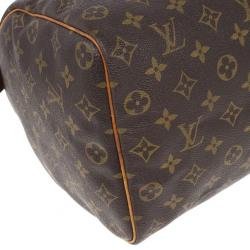 Pre Owned Louis Vuitton Monogram Speedy 35