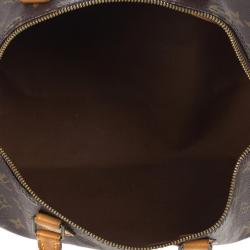 Pre Owned Louis Vuitton Monogram Speedy 35
