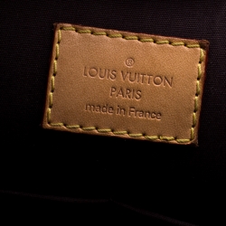 Pre Owned Louis Vuitton Amarante Monogram Vernis Alma PM Bag