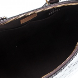 Pre Owned Louis Vuitton Amarante Monogram Vernis Alma PM Bag