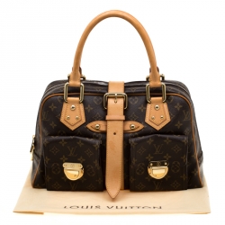 مملوكة مسبقًا حقيبة لوي فيتون مانهاتن كانفاس مونوغرامي GM