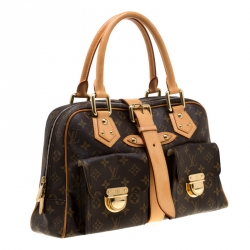 مملوكة مسبقًا حقيبة لوي فيتون مانهاتن كانفاس مونوغرامي GM