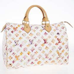 Pre Owned Louis Vuitton Watercolor Speedy 35