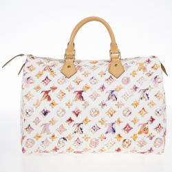 Pre Owned Louis Vuitton Watercolor Speedy 35