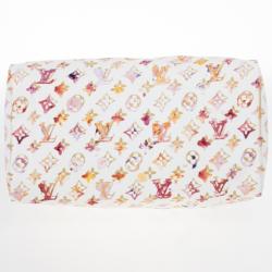 Pre Owned Louis Vuitton Watercolor Speedy 35
