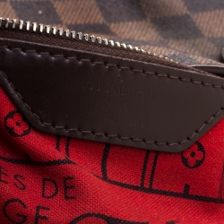 Louis Vuitton Damier Ebene Canvas Neverfull MM Bag
