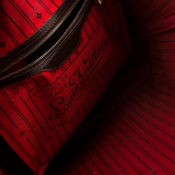 Louis Vuitton Damier Ebene Canvas Neverfull MM Bag
