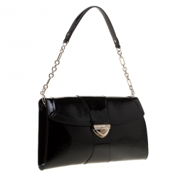 Pre Owned Louis Vuitton Black Electric Epi Leather Lena Bag