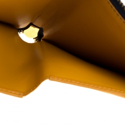 Pre Owned محفظة لوي فيتون كومباكت دنيم مونوغرمية زرقاء