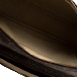 Pre Owned Louis Vuitton Monogram Canvas Reporter PM Bag