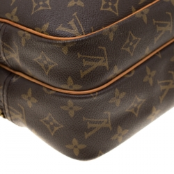 Pre Owned Louis Vuitton Monogram Canvas Reporter PM Bag