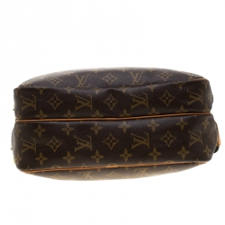 Pre Owned Louis Vuitton Monogram Canvas Reporter PM Bag