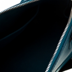 Pre Owned Louis Vuitton Cyan Epi Leather Alma BB Bag